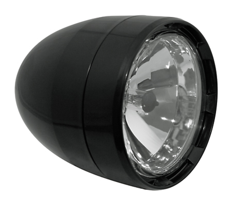 SHIN YO ABS Scheinwerfer mit Standlicht, Schwarz, HS1, untere Befestigung