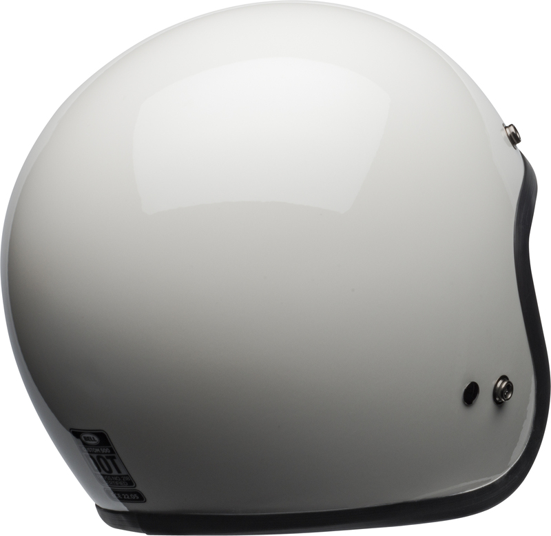 BELL Custom 500 Helm - Gloss Vintage White