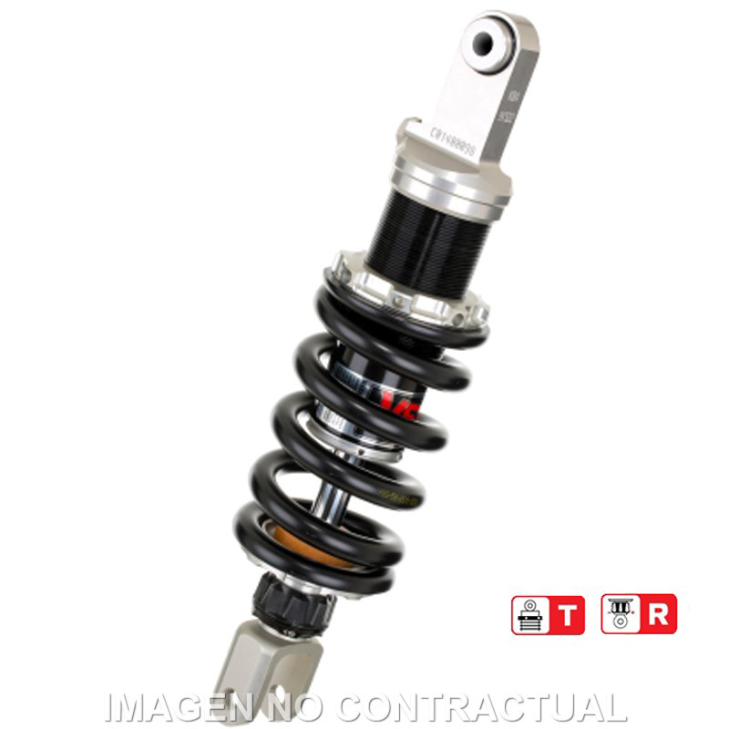 Federbein Z456-Serie Mono hinten passend für BMW F 650 GS Dakar (00-08) MZ456-330TR-23-88