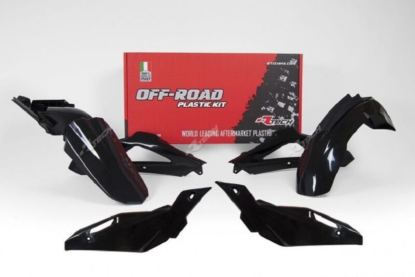 RACETECH Kunststoff Kit Schwarz - Husqvarna TE RACETECH Kunststoff Kit Schwarz - Husqvarna TE