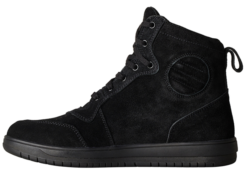 RST Hi-Top Stiefel - Schwarzes Wildleder