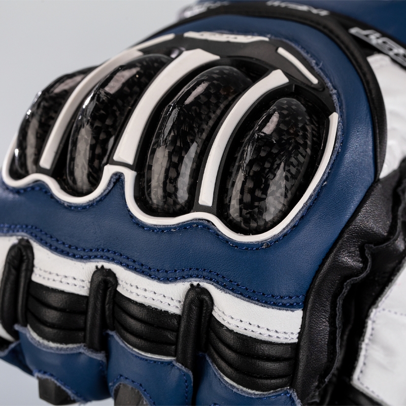 RST TracTech Evo 4 Leder Handschuhe - Blau/Weiß/Schwarz RST TracTech Evo 4 Leder Handschuhe - Blau/Weiß/Schwarz