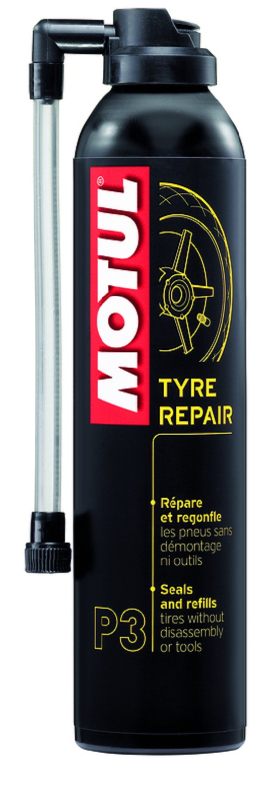 MOTUL MC Care P3 Tyre Repair - Spray 300ml x12