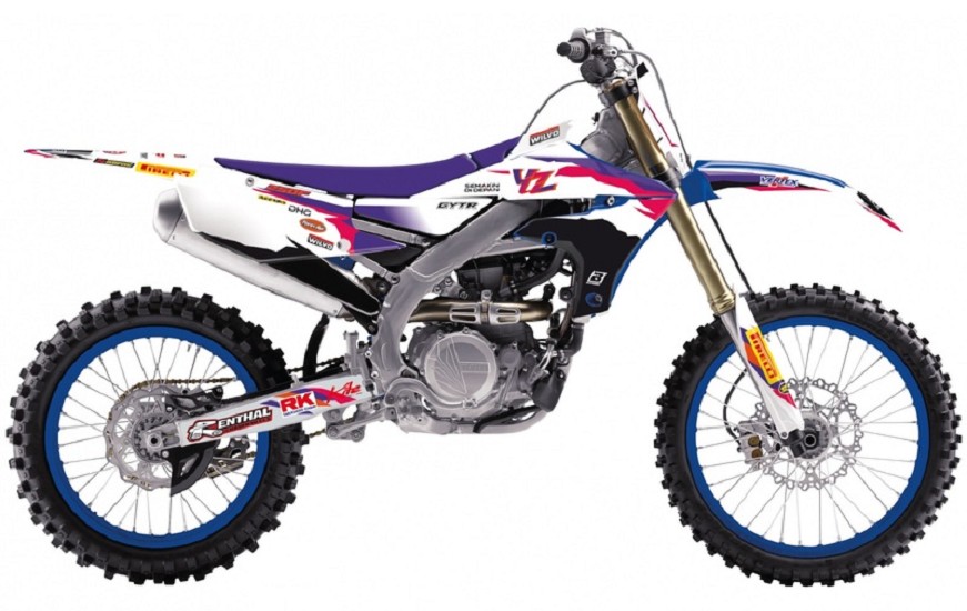 BLACKBIRD Replica Team passend für Yamaha Factory 23, 50th Anniversary komplettes Grafik-Kit
