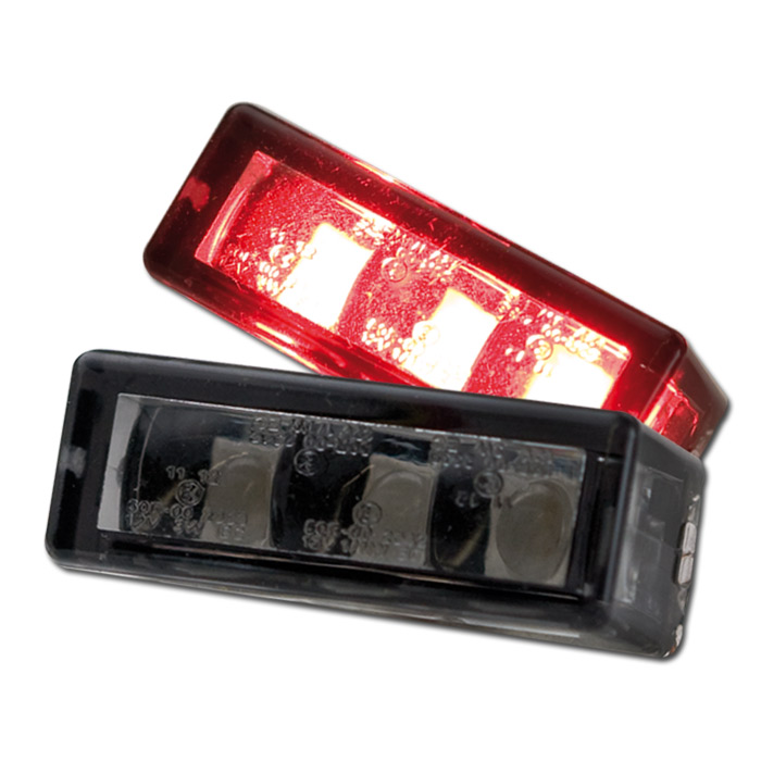 LED Einbaurücklicht Brick3 getönt