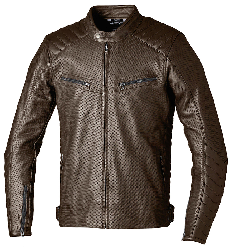 RST Roadster Air CE Lederjacke Herren - Braun