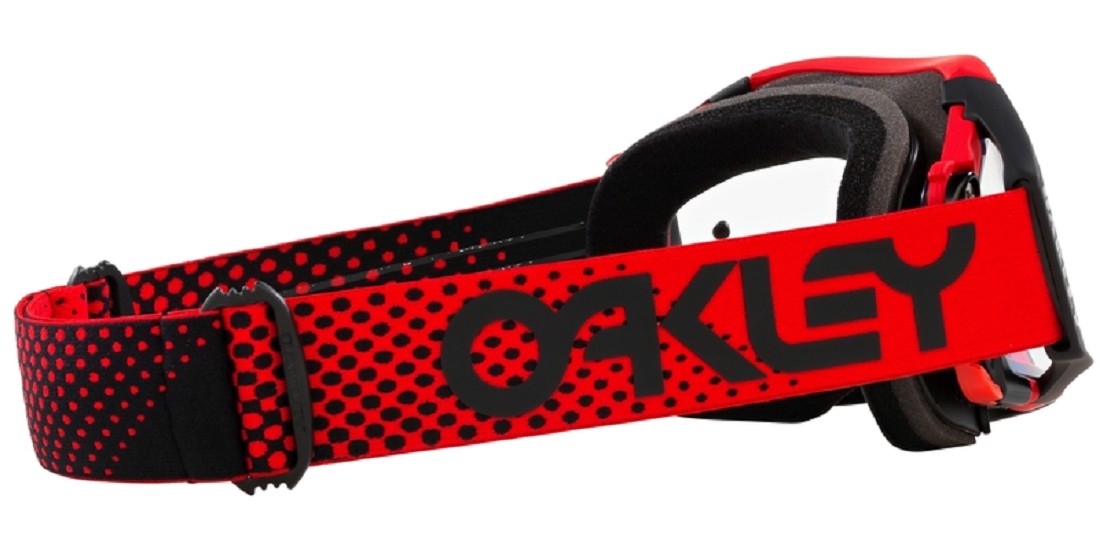 OAKLEY Airbrake MX Brille - Moto Red B1B Klares Glas OAKLEY Airbrake MX Brille - Moto Red B1B Klares Glas