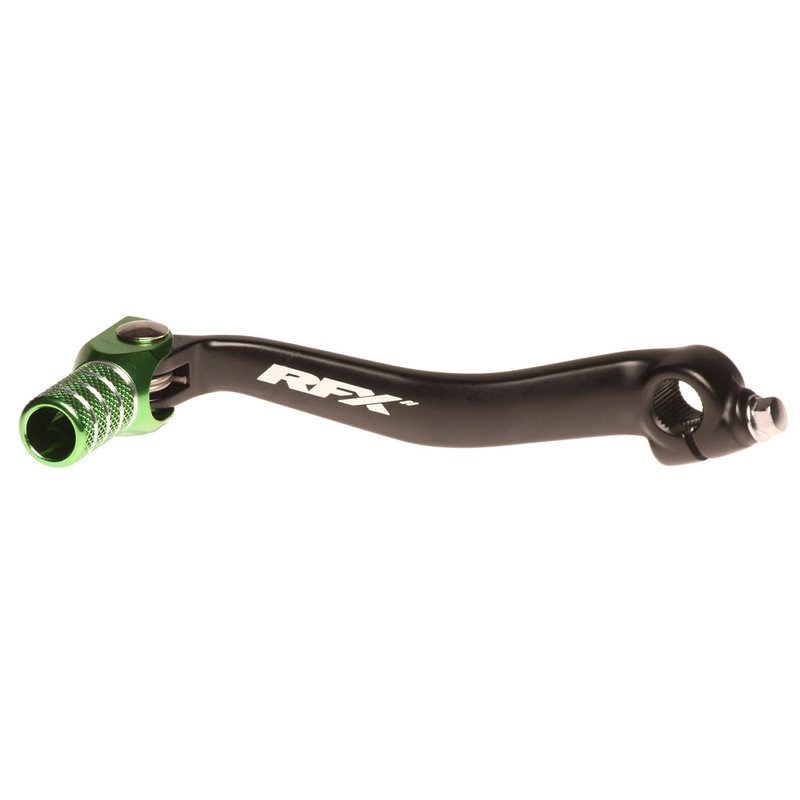 RFX Race Schalthebel (Schwarz/Grün) - passend für Kawasaki KXF450