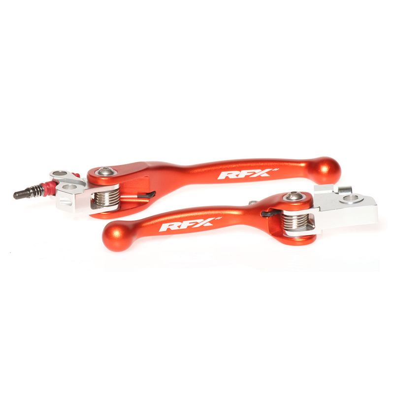 RFX Race Geschmiedeter flexibler Hebelsatz (Orange) - passend für KTM SX65/85 RFX Race Geschmiedeter flexibler Hebelsatz (Orange) - passend für KTM SX65/85