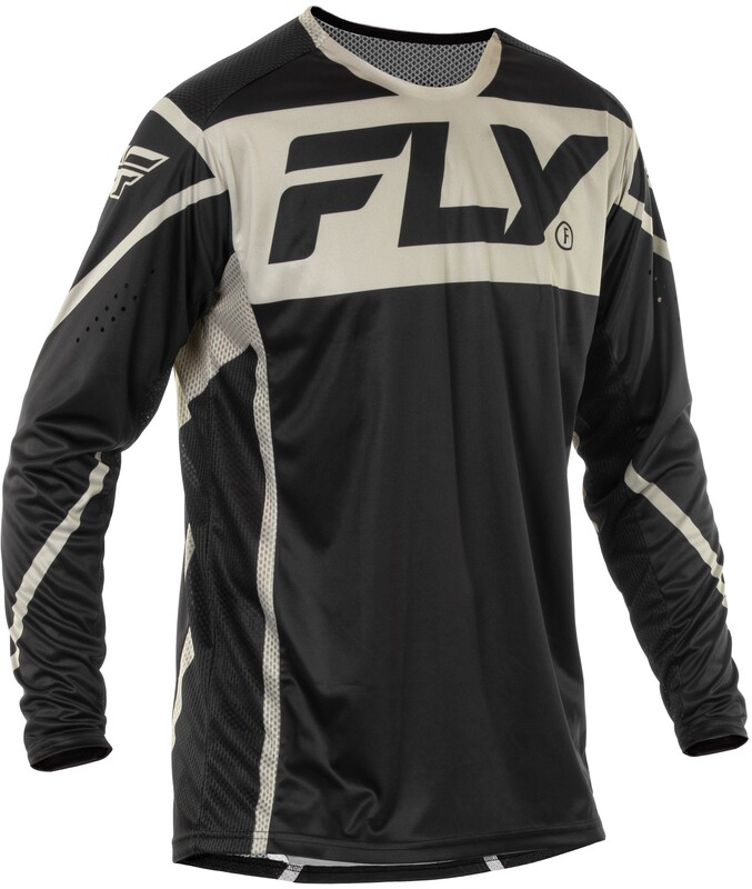 FLY RACING Lite Jersey - Schwarz/Grau