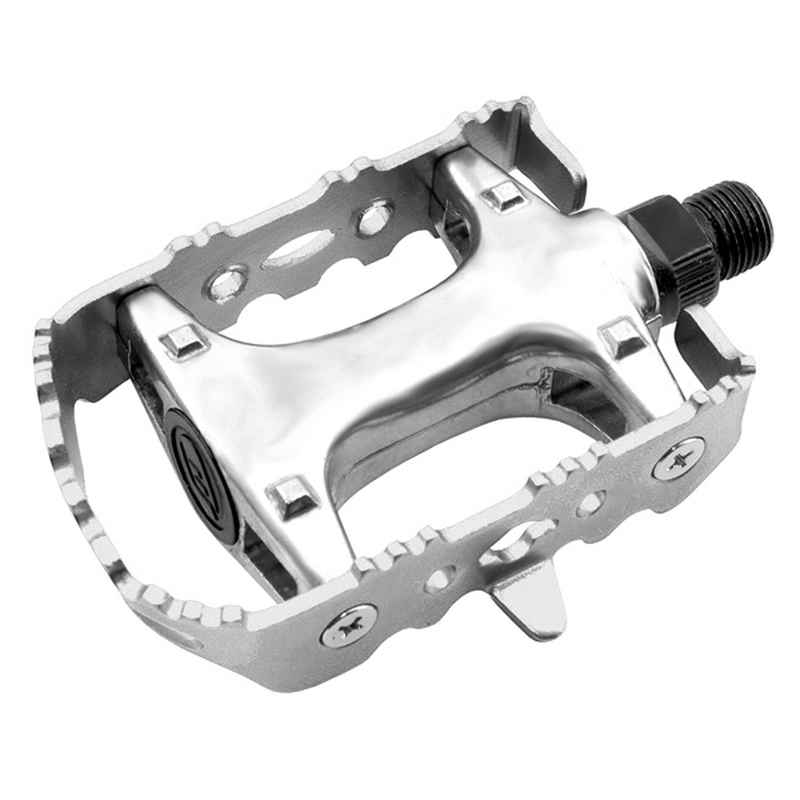XERAMA MTB/City Bike Pedals Alu Axle CR-Mo - Silver XERAMA MTB/City Bike Pedals Alu Axle CR-Mo - Silver