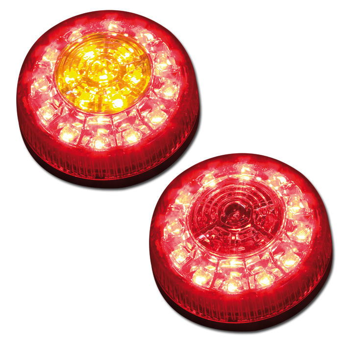 LED-Blinker Rücklichtkombi Round