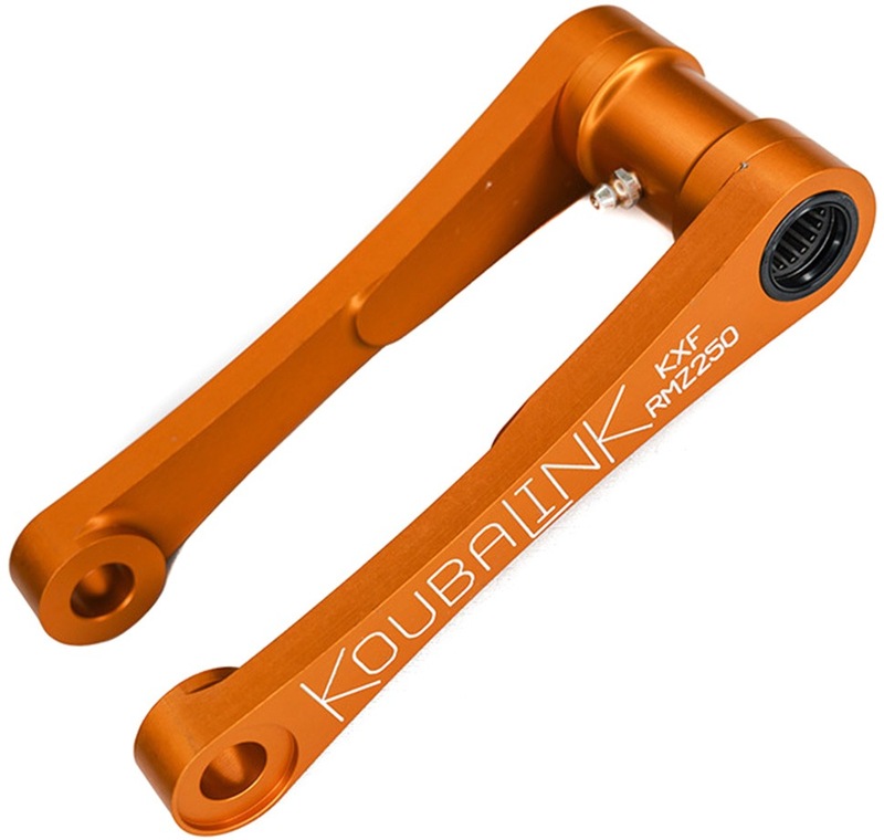 KOUBALINK Tieferlegungssatz (31.8 - 34.9 mm) Orange - passend für Kawasaki / passend für Suzuki KOUBALINK Tieferlegungssatz (31.8 - 34.9 mm) Orange - passend für Kawasaki / passend für Suzuki