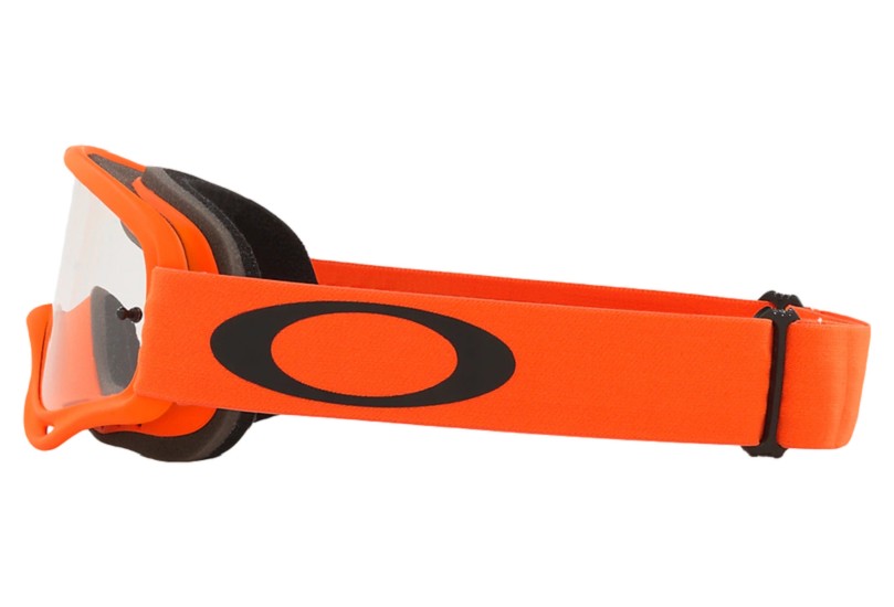 OAKLEY O Frame Pro MX Brille - Moto Orange Klare Linse