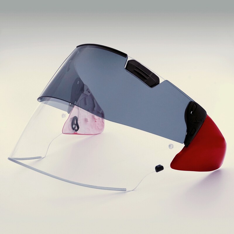 Kit PSS VAS-Z Open Face Helmet - Calm Red Kit PSS VAS-Z Open Face Helmet - Calm Red