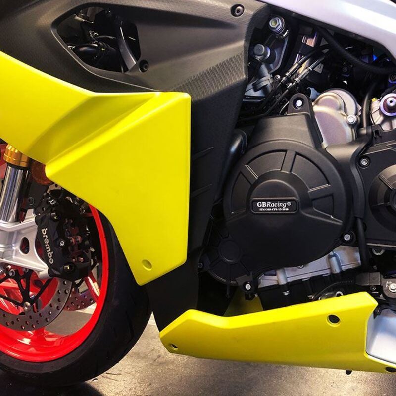 GB RACING Lichmaschinendeckelschoner - passend für Aprilia