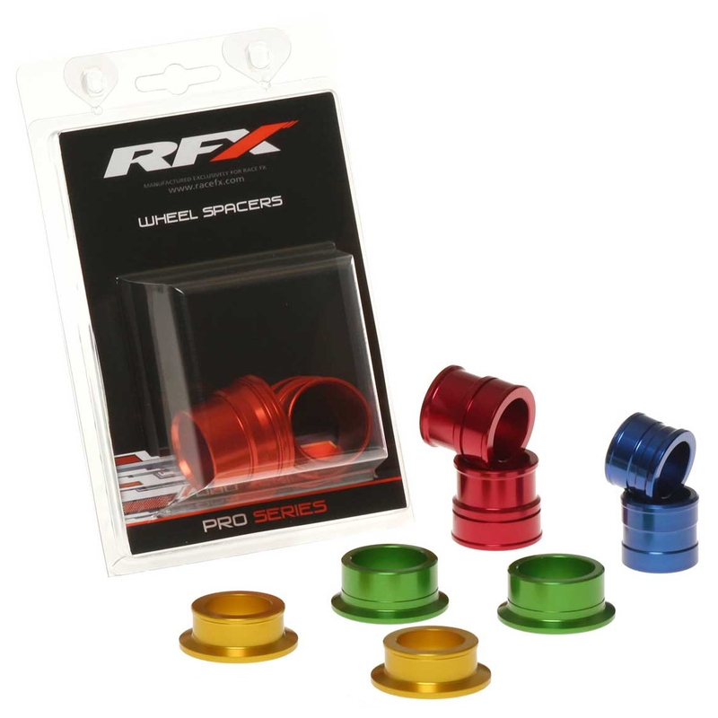 RFX Pro Rad Distanzbuchsen hinten - Rot RFX Pro Rad Distanzbuchsen hinten - Rot