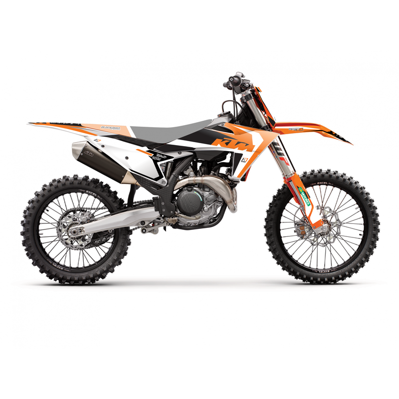 BLACKBIRD Dream Graphic 4 Sitzbezug - passend für KTM SX-SXF BLACKBIRD Dream Graphic 4 Sitzbezug - passend für KTM SX-SXF