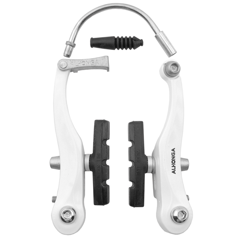 ALHONGA V-Brake Set Aluminum - White ALHONGA V-Brake Set Aluminum - White