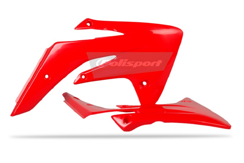 POLISPORT Kühlerspoiler seitlich Rot passend für Honda CRF110F