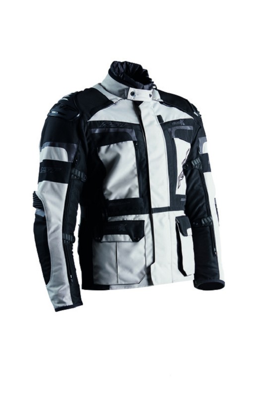 RST Pro Series Adventure-X Textil-Jacke - Silber/Schwarz RST Pro Series Adventure-X Textil-Jacke - Silber/Schwarz