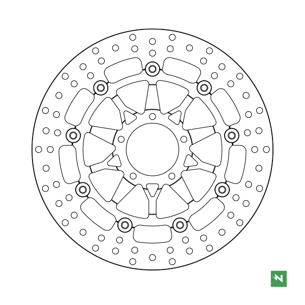 Bremsscheibe DF5329EFC (5 mm) ,schwimmend Ø aussen/innen: 330/72 mm, Lochkreis: 90 mm 5-Loch (8,6 mm), Offset: 10 mm Bremsscheibe DF5329EFC (5 mm) ,schwimmend Ø aussen/innen: 330/72 mm, Lochkreis: 90 mm 5-Loch (8,6 mm), Offset: 10 mm