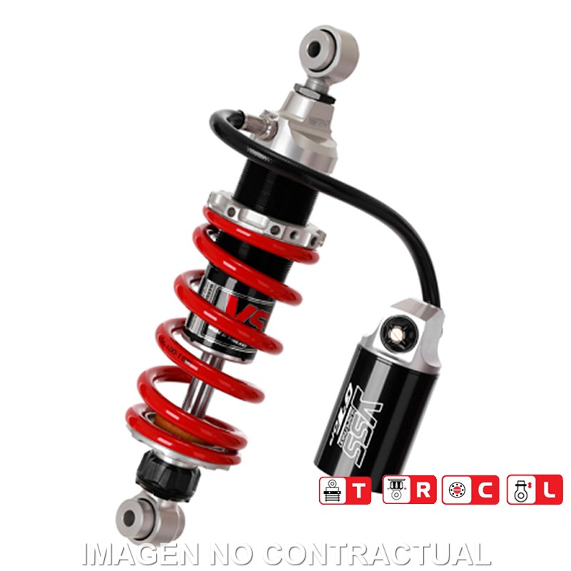 Federbein X456-Serie Mono hinten passend für Honda CB 500 X (13-18), CBR 500 F/R (13-18) MX456-310TRCL-33-858 Federbein X456-Serie Mono hinten passend für Honda CB 500 X (13-18), CBR 500 F/R (13-18) MX456-310TRCL-33-858