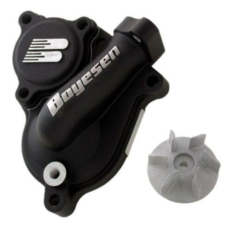 BOYESEN Wasserpumpenabdeckung mit Laufrad - passend für Kawasaki KX250F BOYESEN Wasserpumpenabdeckung mit Laufrad - passend für Kawasaki KX450