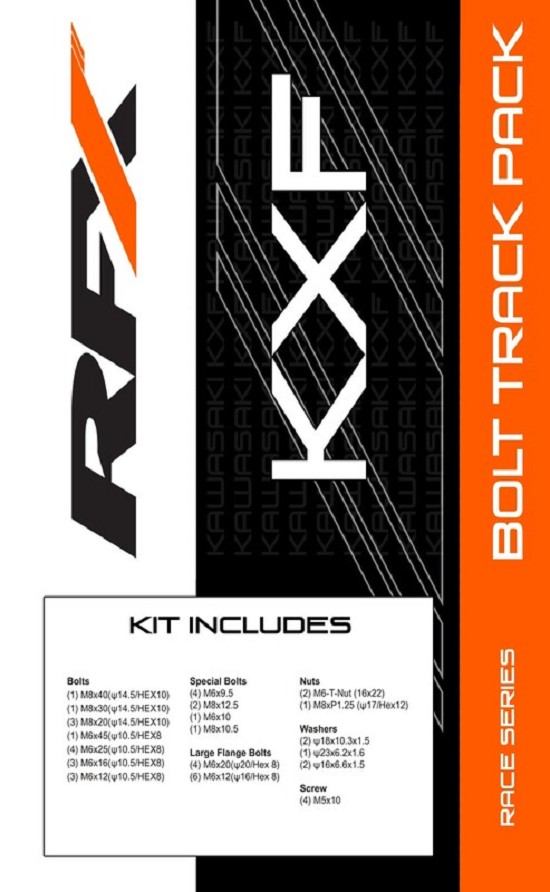 RFX Race Series Schrauben und Muttern Track Pack