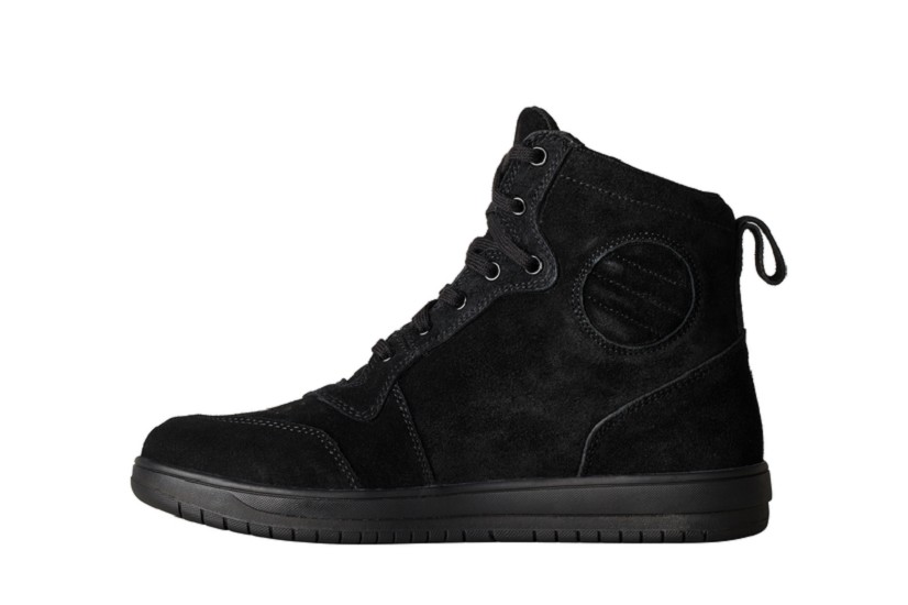 RST Hi-Top Damen Schuhe - Schwarzes Wildleder