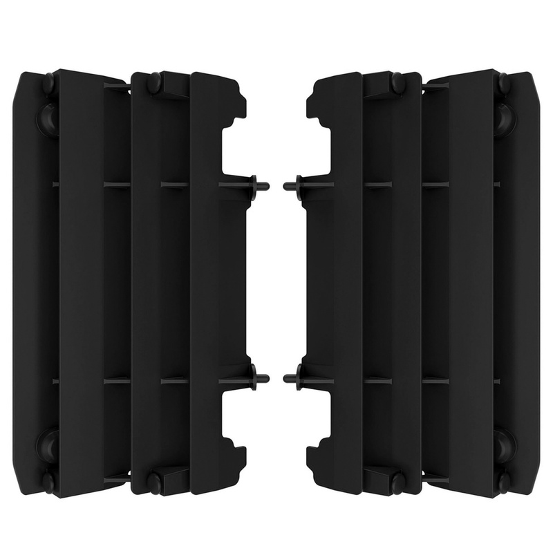 POLISPORT Radiator Covers Black POLISPORT Radiator Covers Black