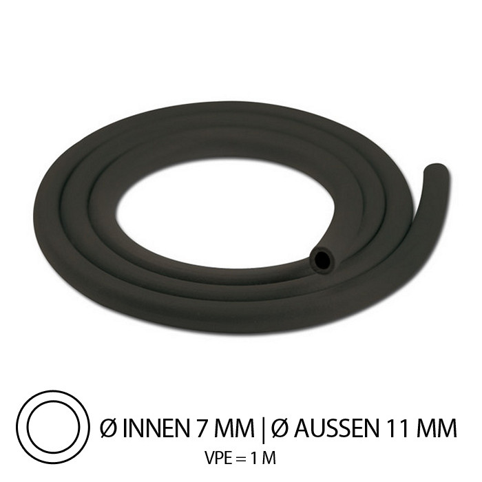 Benzinschlauch Gummi IØ= 7mm x AØ=11mm Benzinschlauch Gummi IØ= 7mm x AØ=11mm