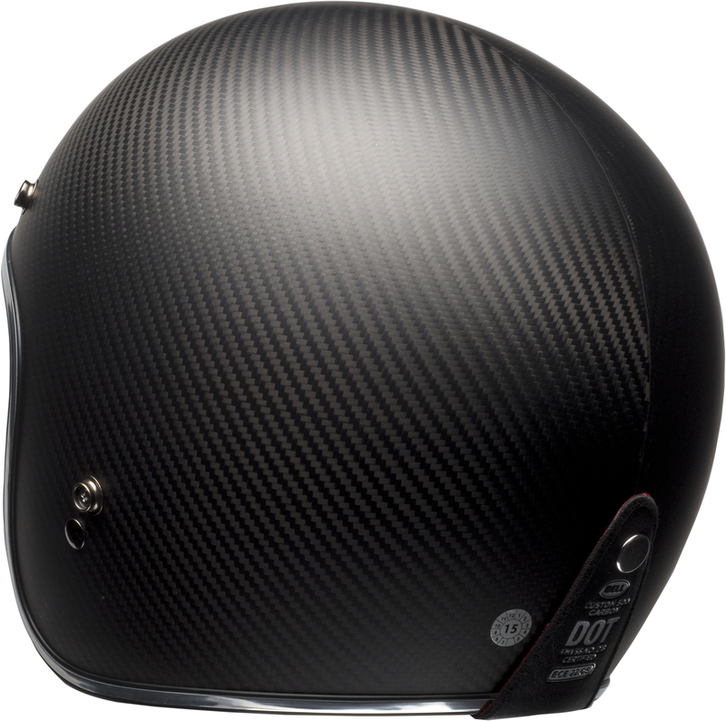 BELL Custom 500 Carbon Helm - Matte Black BELL Custom 500 Carbon Helm - Matte Black