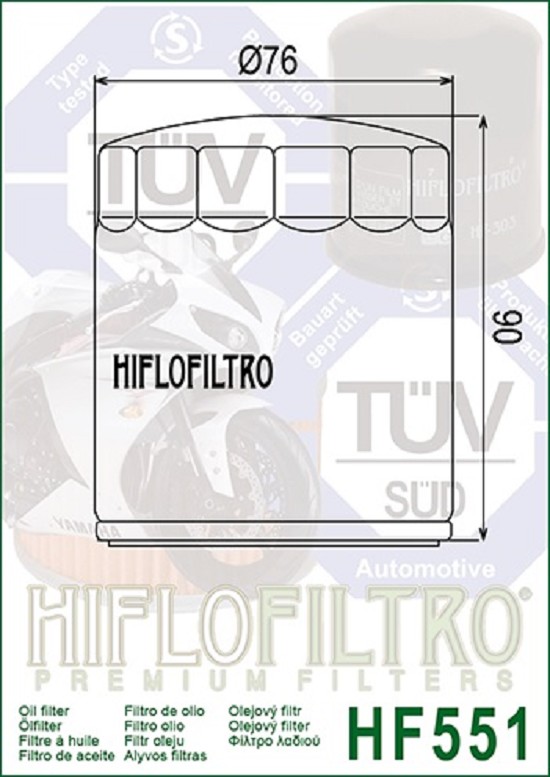 Hiflo Ölfilter HF551