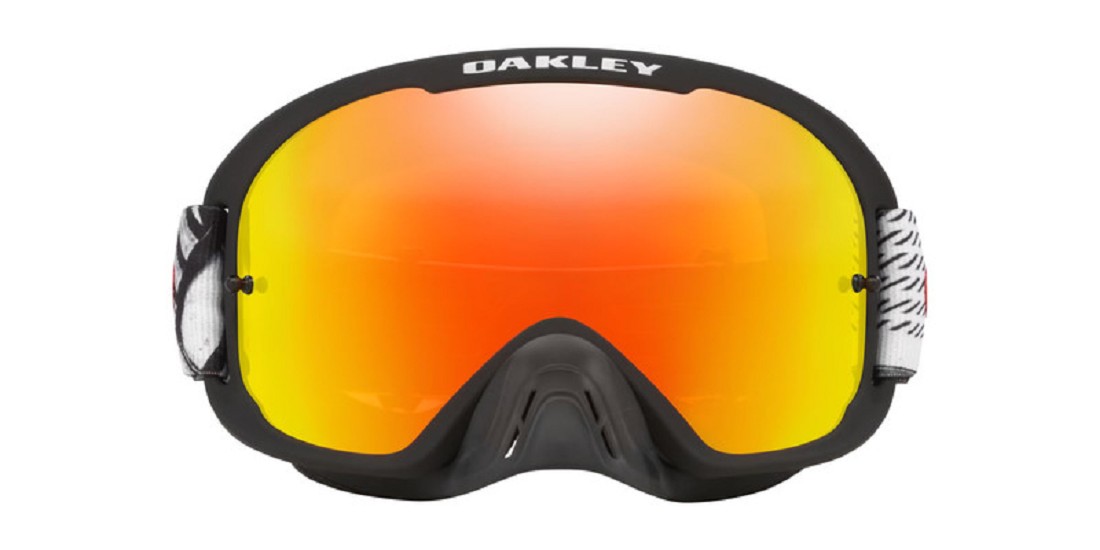 OAKLEY O-Frame 2.0 Pro MX Brille - Black Forge Fire Iridium Glas