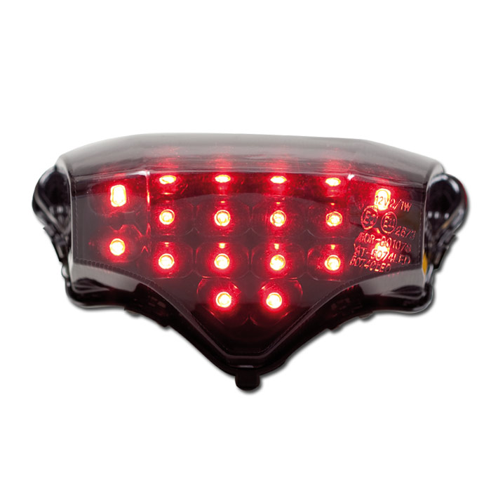 LED-Rücklicht passend für Yamaha FZ6 / passend für Fazer 04-10 getönt LED-Rücklicht passend für Yamaha FZ6 / passend für Fazer 04-10 getönt