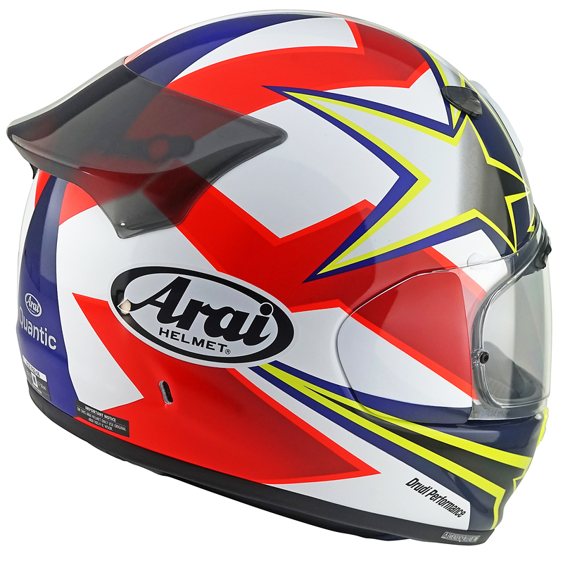 ARAI QUANTIC STAR & STRIPES Helm - Rot ARAI QUANTIC STAR & STRIPES Helm - Rot