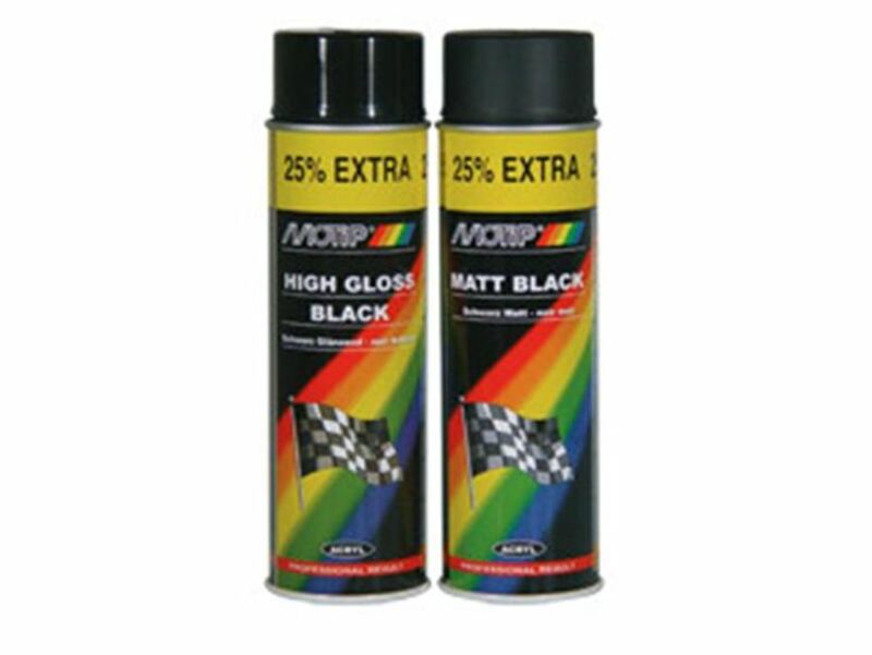 MOTIP Grundlack schwarz Hochglanz - Spray 500ml