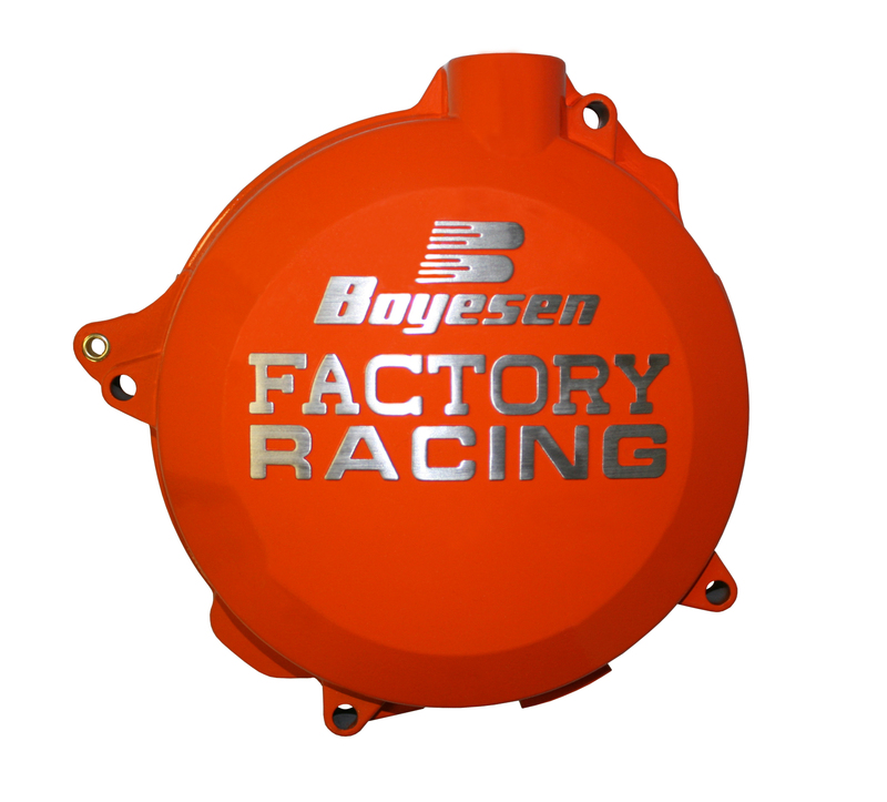 BOYESEN Factory Racing Kupplungsdeckel orange passend für KTM/Husqvarna BOYESEN Factory Racing Kupplungsdeckel orange passend für KTM/Husqvarna