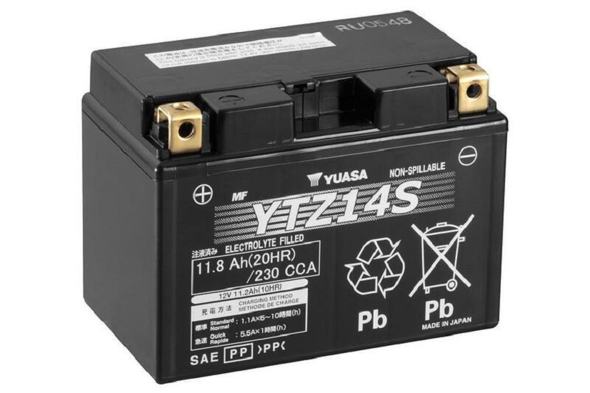 YUASA wartungsfreie Batterie werksseitig aktiviert - YTZ14S YUASA wartungsfreie Batterie werksseitig aktiviert - YTZ14S
