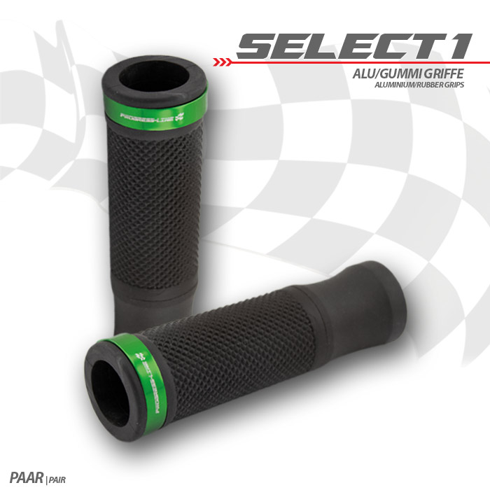 Griffgummiset Select1 7/8-22mm schwarz Griffgummiset Select1 7/8-22mm schwarz