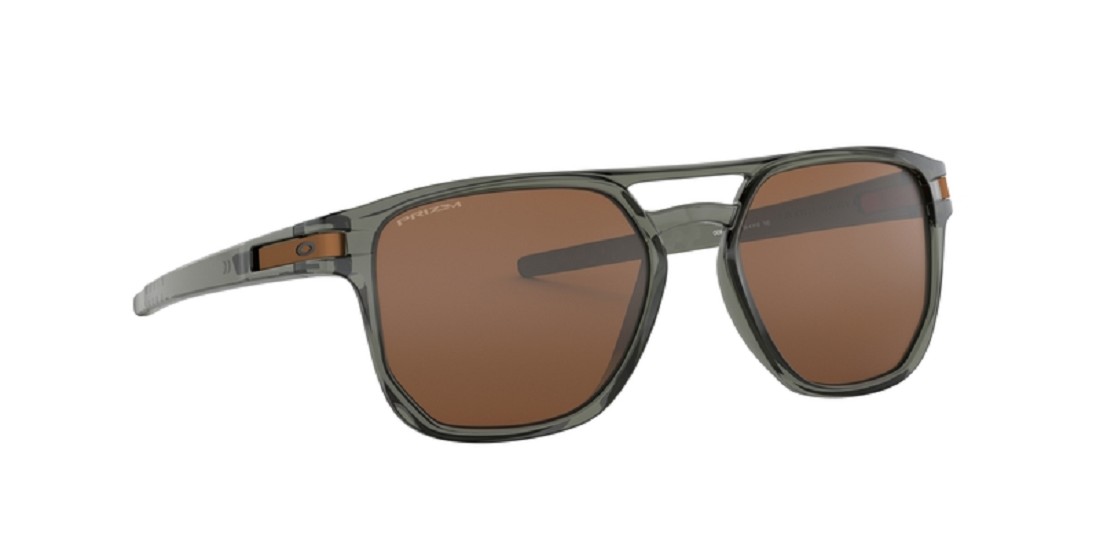 OAKLEY Latch Beta Sonnenbrille - Prizm Tungsten Gläser, Olive Ink Rahmen