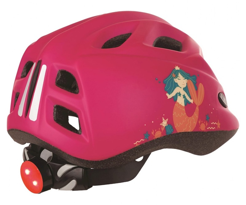POLISPORT Kinder Helm mit LED Größe XS 45/52 cm POLISPORT Kinder Helm mit LED Größe XS 45/52 cm