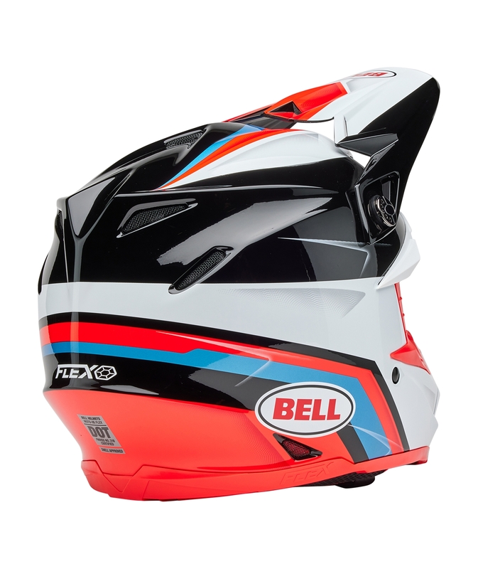 BELL Moto-9S Flex Helm - Merchant Gloss Red/Black BELL Moto-9S Flex Helm - Merchant Gloss Red/Black