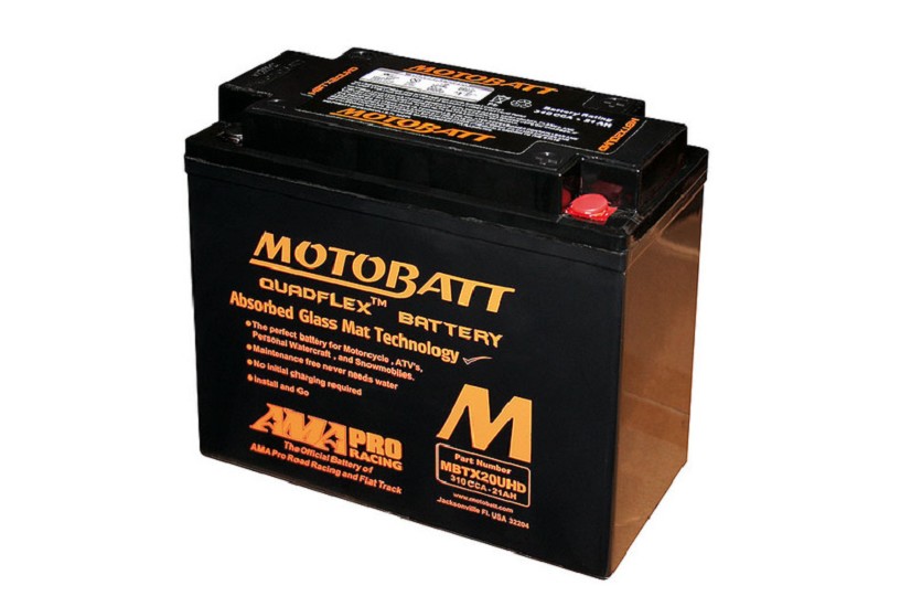MOTOBATT-Batterie MBTX20UHD, Schwarz