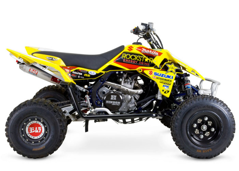 YOSHIMURA USA RS5 komplette Auspuffanlage - passend für Suzuki LT-R 450 QUADRACER YOSHIMURA USA RS5 komplette Auspuffanlage - passend für Suzuki LT-R 450 QUADRACER