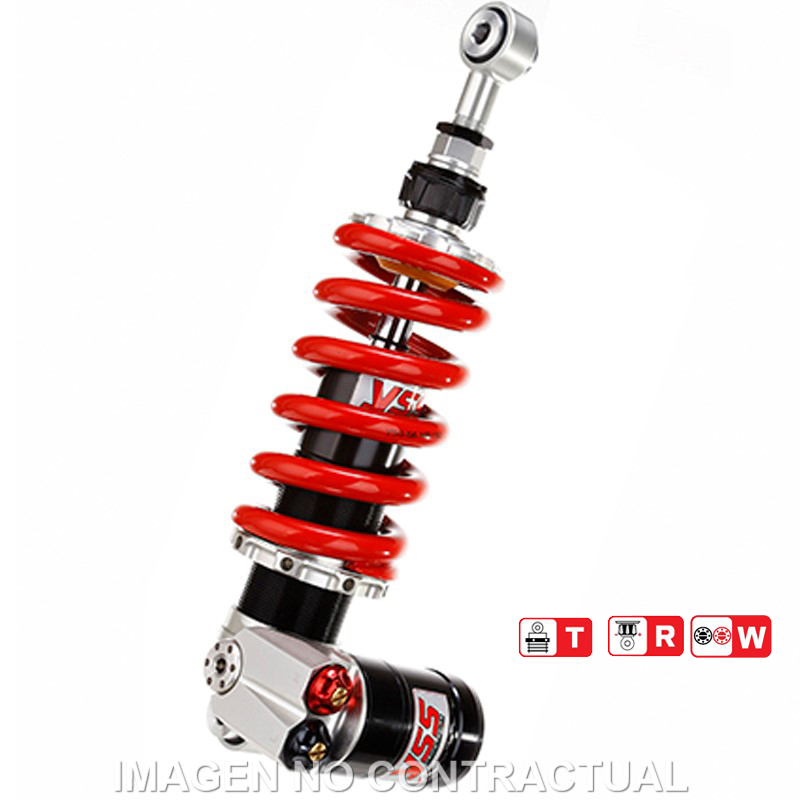 Federbein U456-Serie Mono hinten passend für DUCATI Hyper Motard 821 (13-15) MU456-285TRW-13I-858