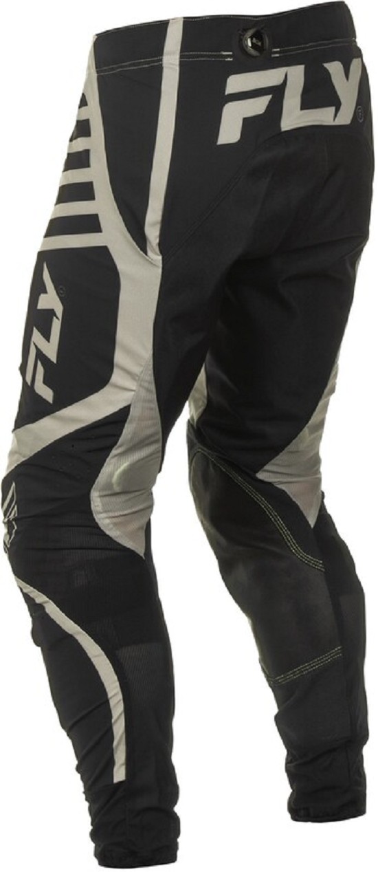 FLY RACING Lite Hose- Schwarz/Grau