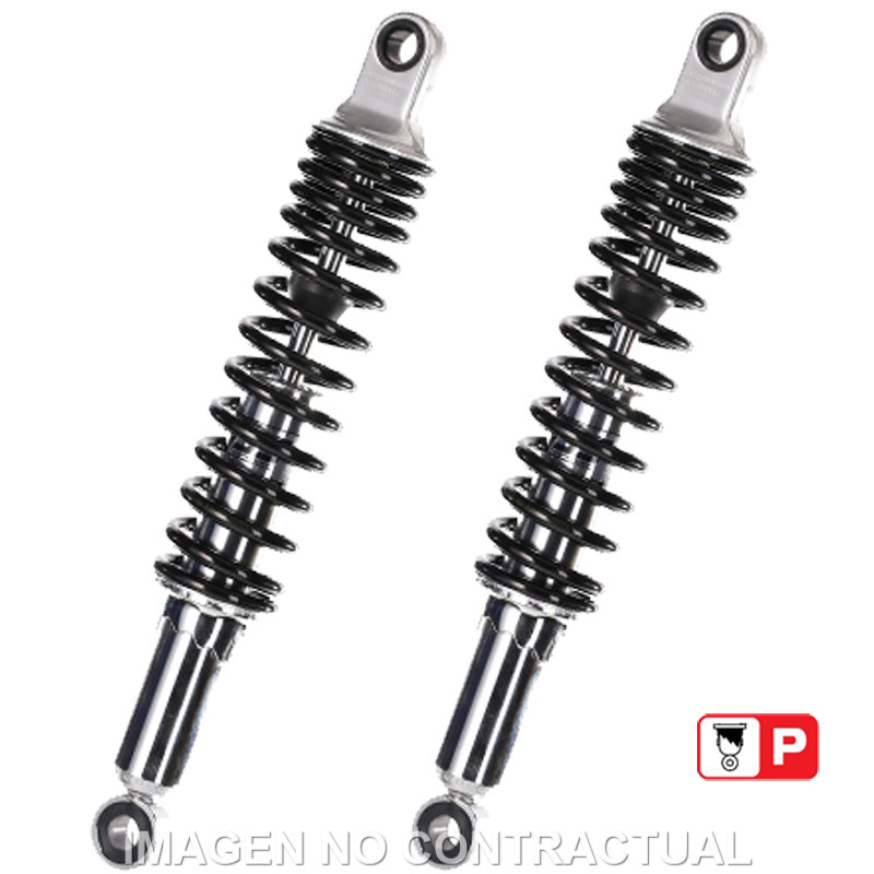 Federbein D222-Serie Stereo hinten passend für Kawasaki ZRX 400 (91-98) RD222-370P-14-18 Federbein D222-Serie Stereo hinten passend für Kawasaki ZRX 400 (91-98) RD222-370P-14-18
