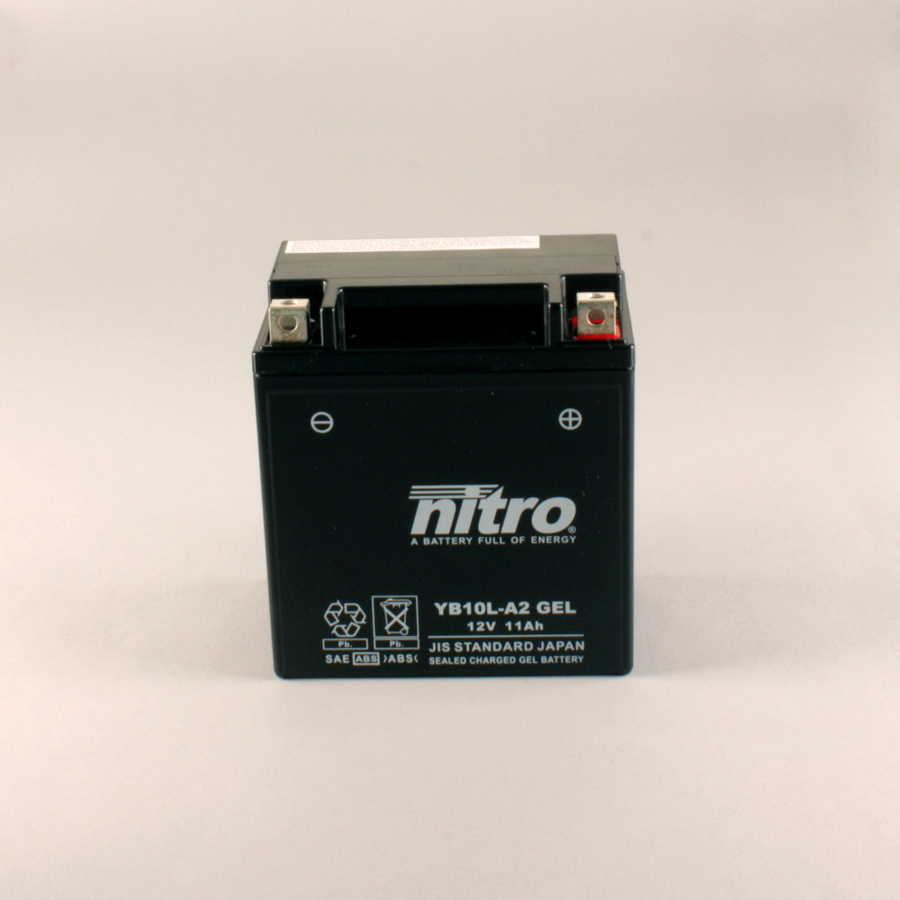 Batterie NITRO NB10L-A2 SLA (WC) Gel 12V/11Ah [135x90x145] CCA=160A